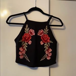 Rose Crop Top